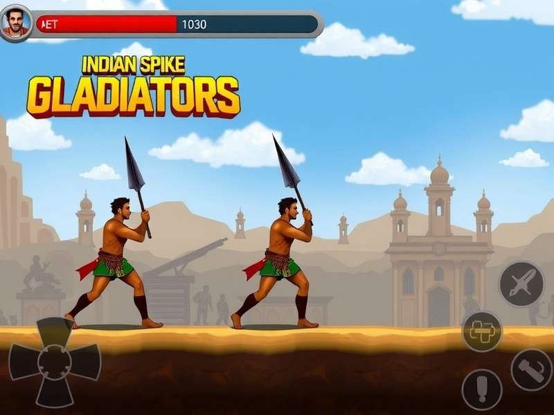 Indian Spike Gladiators Game Screenshot